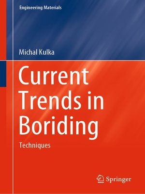 cover image of Current Trends in Boriding